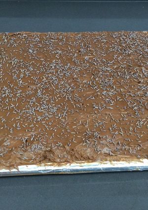 Una foto de Tarta de galletas con chocolate
