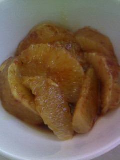 Una foto de Naranjas al ron