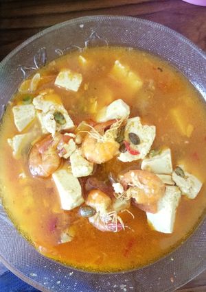 Foto resep Udang tahu segerr