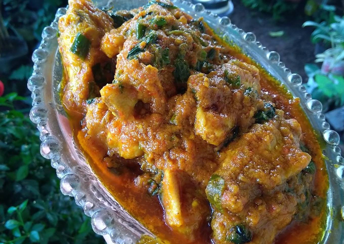 Sayap ayam bumbu wajan