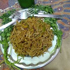 A picture of Spicy noodles.