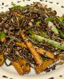 芝麻小魚乾炒豆干