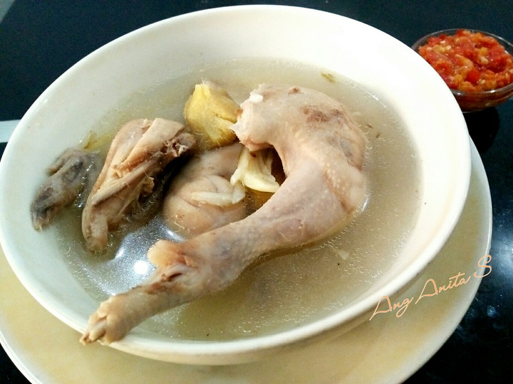 Resep Ayam Rebus Jahe Kekinian