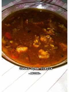 Foto resep 16. Gulai Ayam Simple
