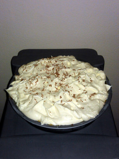 A picture of Banoffee pie.