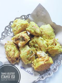 Foto resep TAHU JELETOT (tahu isi sayur pedas)