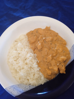 Una foto de Strogonoff de pollo