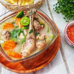 A picture of Sop ala pak min klaten.