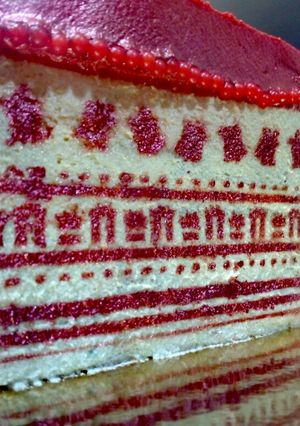Una foto de Tarta-caja neapolitan cake