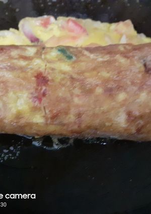 মসালা অমলেট(Masala Omelette recipe in bengali) রেসিপির প্রধান ছবি