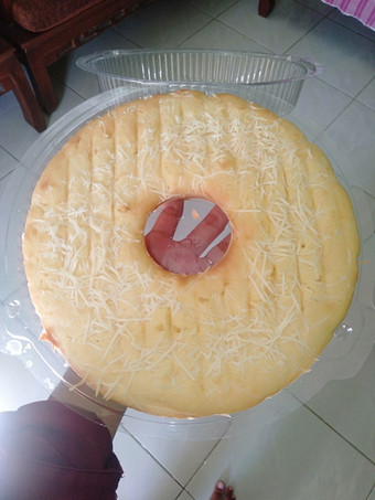 Langkah Mudah untuk Menyiapkan Bolu tape keju panggang Wajib Dicoba