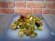 Una foto de aderezos para pastas