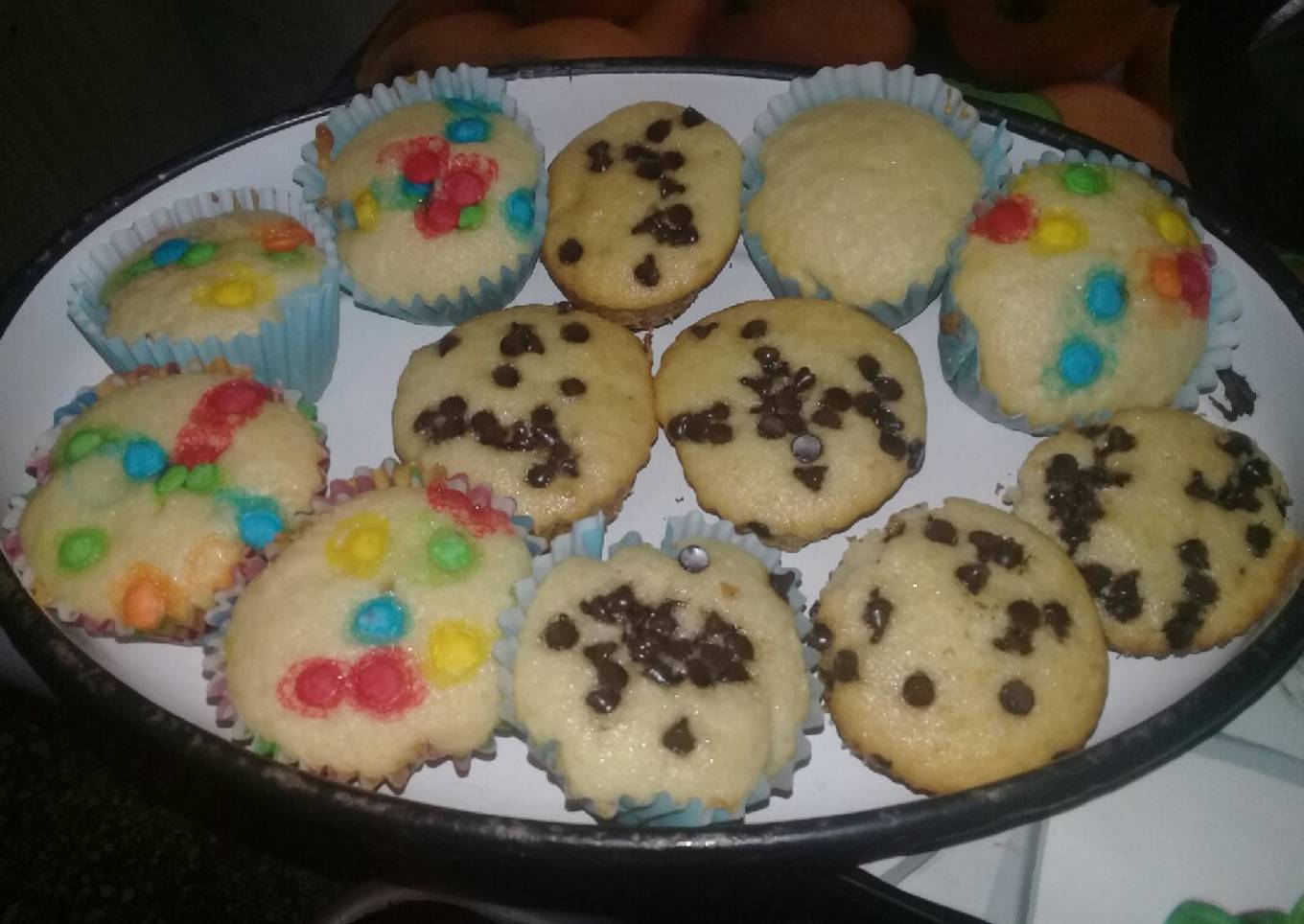 Muffins divertidos 😊.. los más pedidos por mis niños😃!!!