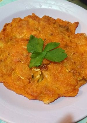 Foto resep Pancake Kimchi Tuna