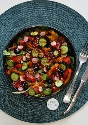 Une photo de Salade fraîcheur 🥗🌿