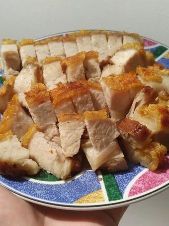 Langkah Gampang Menyiapkan Resep Crispy Pork Belly (Siobak) with Airfryer yang Bisa Manjain Lidah Anti Ribet, Lezat Sekali