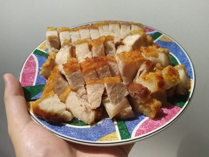 Langkah Gampang Menyiapkan Resep Crispy Pork Belly (Siobak) with Airfryer yang Bisa Manjain Lidah Anti Ribet, Lezat Sekali