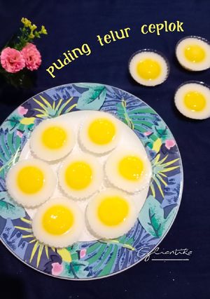 Foto resep Puding Telor Ceplok