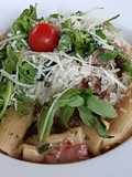 Rigatoni com Molho Cremoso de Gorgonzola