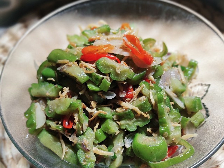 Resep Tumis Paria Teri Medan, Lezat