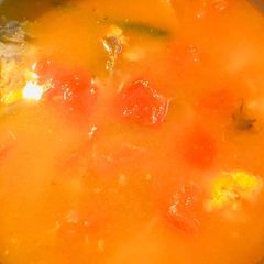 Easy tomato soup A picture of Easy tomato soup.