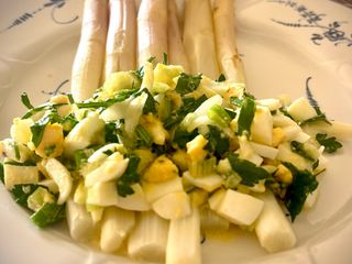 asperge vinaigrette