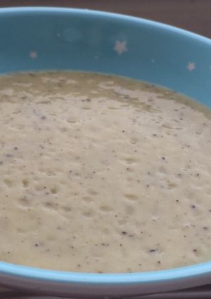 Foto principal de Papilla de frutas con yogur 🥝🥛🍌