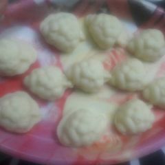 A picture of Home made white chocolate s.