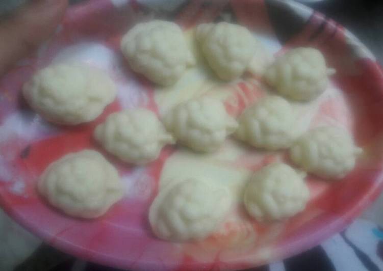 Home made white chocolate s