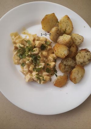 Una foto de Pechuga de pollo a la mostaza