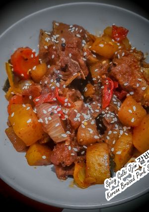 Foto resep Spicy Galbi Jjim