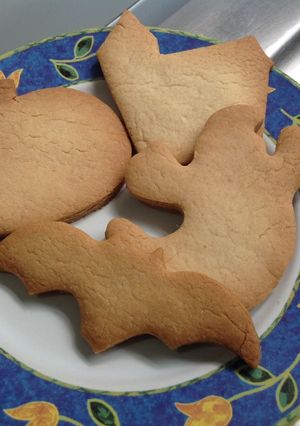 Una foto de Para Halloween Galletas de mantequilla