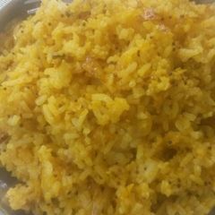 Onion fried rice A picture of Onion fried rice.