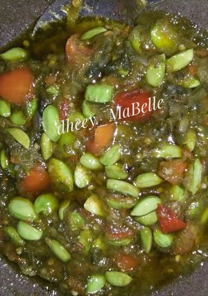 Foto resep Sambel pete lombok ijo