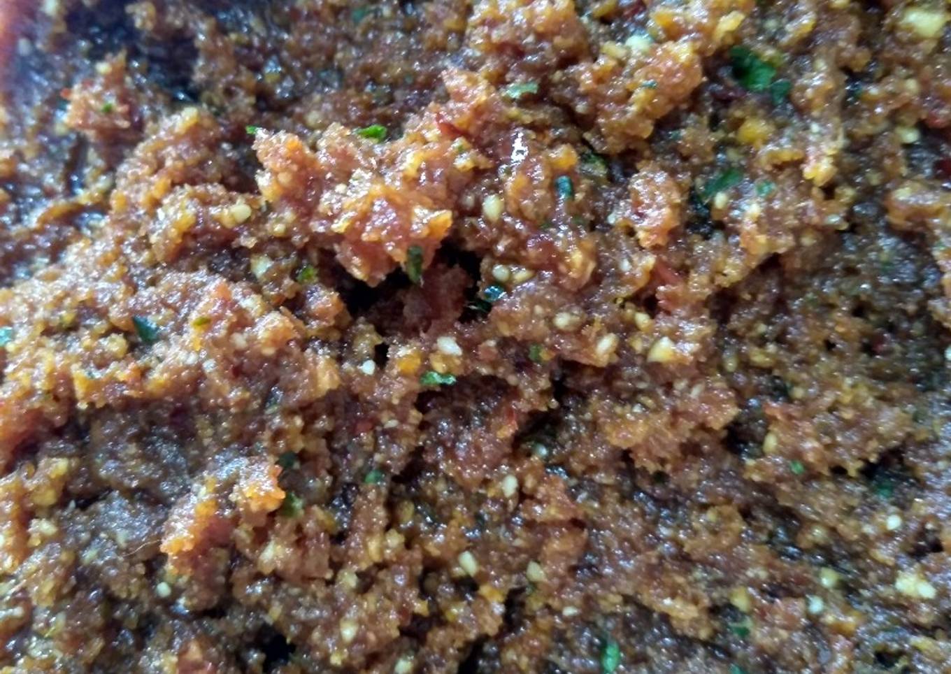 Bumbu Pecel Pedas