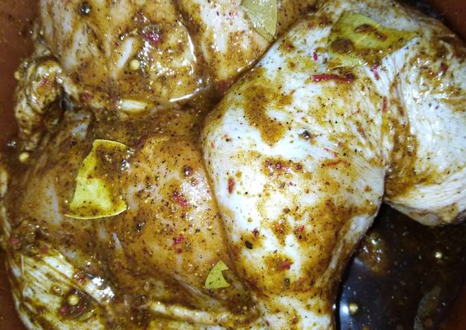 طريقة عمل طريقتي في تتبيل الدجاج على اصولها بطريقة سهلة وسريعة من Chef. Om  Weaam - كوكباد