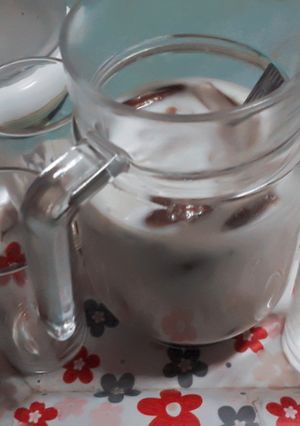 صورة لوصفة تمر باللبن لزوم رمضان