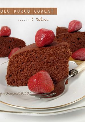 Foto resep Bolu Kukus Coklat 2 Telur super fluffy