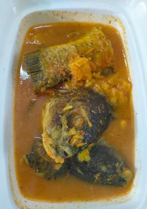Foto resep Ikan mas kuah tempoyak