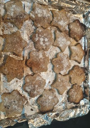 Una foto de Mantecadas Navideñas de Almendra