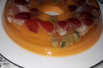 Resep Puding Buah Lapis Mangga Anti Gagal