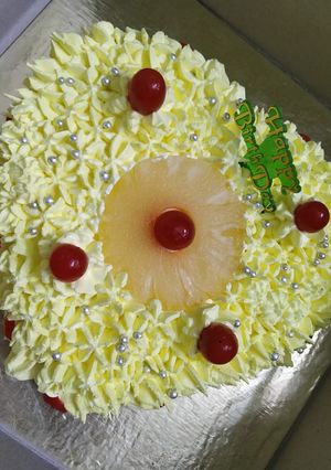 পাইনআপেল কেক(Pineapple cake recipe in Bengali) রেসিপির প্রধান ছবি