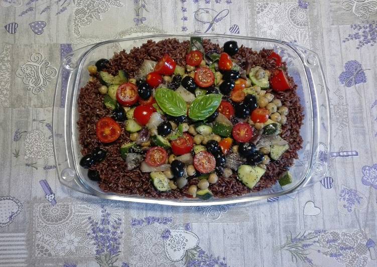 Vegetarian red rice 💚❤