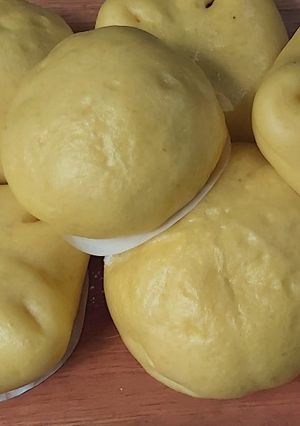 Foto resep Bakpau Labu Kuning