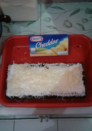 Foto resep Brownis ketan item simpel