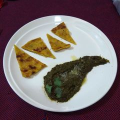 A picture of Sarso da saag.