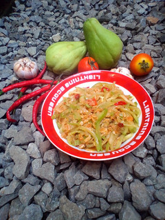 Foto resep Tumis labu Siam udang rebon