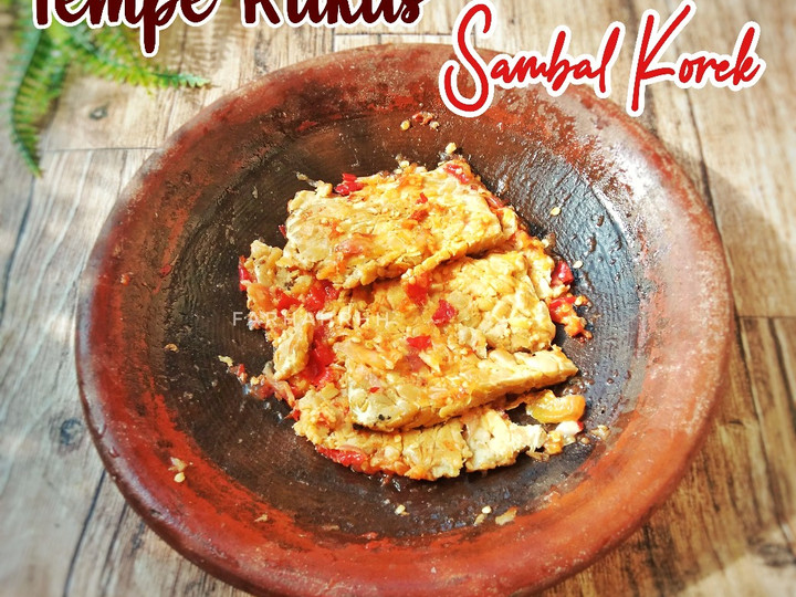 Resep Tempe Kukus Sambal Korek Ekonomis Untuk Dijual