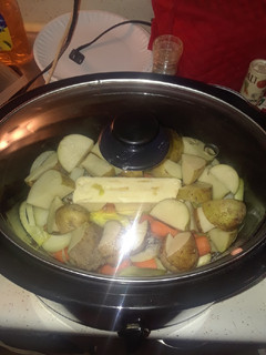 A picture of Improved Mississippi Pot Roast with Potatoes and Carrots.