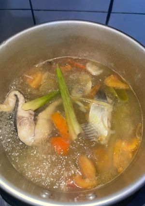 Foto resep Sup ikan patin segar
